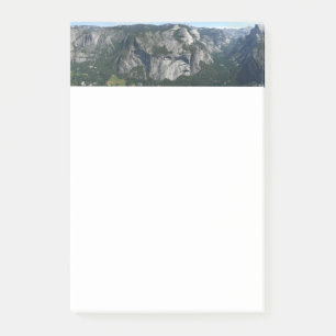 Blick vom Glacier Point im Yosemite National Park Post-it Klebezettel