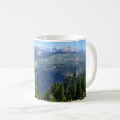 Blick vom Glacier Point, Yosemite, CA Kaffeetasse (VorderseiteRechts)