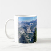 Blick vom Glacier Point, Yosemite, CA Kaffeetasse (Links)