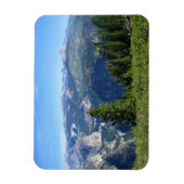 Blick vom Glacier Point, Yosemite, CA Magnet (Vertikal)