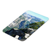 Blick vom Glacier Point, Yosemite, CA Magnet (Linke Seite)