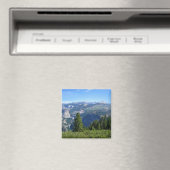 Blick vom Glacier Point, Yosemite, CA Magnet (In Situ (Geschirrspüler))