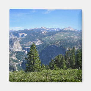 Blick vom Glacier Point, Yosemite, CA Magnet