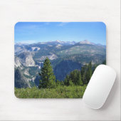 Blick vom Glacier Point, Yosemite, CA Mousepad (Mit Mouse)