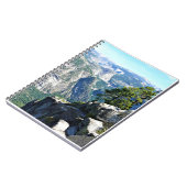 Blick vom Glacier Point, Yosemite, CA Notizblock (Linke Seite)