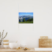 Blick vom Glacier Point, Yosemite, CA Poster (Küche)