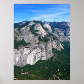 Blick vom Glacier Point, Yosemite, CA Poster (Vorne)