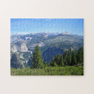 Blick vom Glacier Point, Yosemite, CA Puzzle