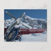 Blick vom Glacier Postkarte (Vorderseite)