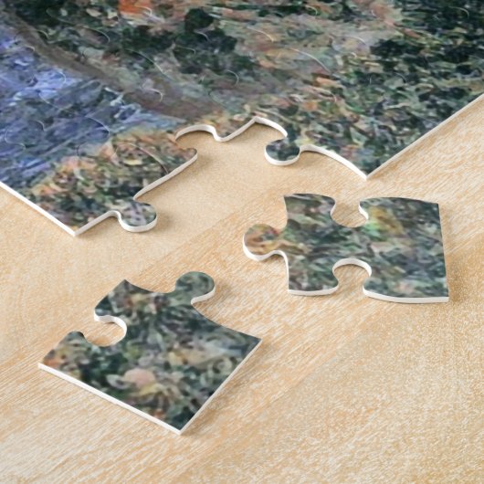 Blick vom Grainval Monet Fine Art Puzzle (Seite)