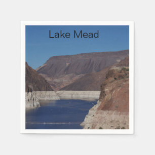Blick vom Hoover Dam 2016 Serviette