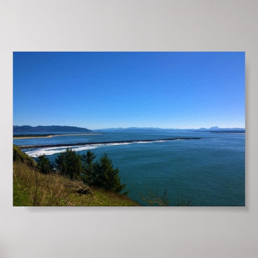 Blick vom Kap Enttäuschung Leuchtturm, WA Poster (Vorne)