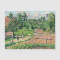 Blick vom Künstlerfenster Camille Pissarro