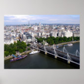 Blick vom London Eye Poster (Vorne)
