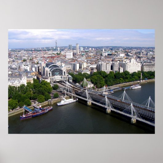 Blick vom London Eye Poster (Vorne)