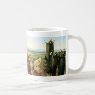 Blick vom Maricopa-Berg in der Nähe des Gila-Fluss Kaffeetasse