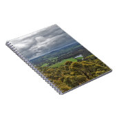 Blick vom Mount Buninyong Spiral Notebook Notizblock (Rechte Seite)