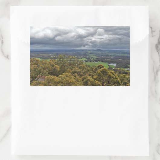 Blick vom Mount Buninyong Stickers (Tasche)