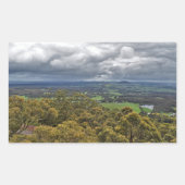 Blick vom Mount Buninyong Stickers (Vorderseite)