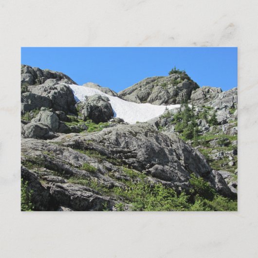 Blick vom Mount Seymour Postkarte (Vorderseite)