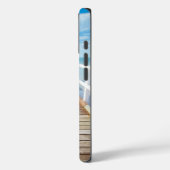 Blick vom Pier über Meer Case-Mate iPhone Hülle (Rückseite / Links)