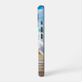 Blick vom Pier über Meer iPhone 16 Hülle (Linke Seite)