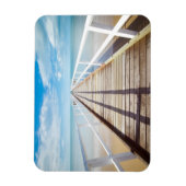 Blick vom Pier über Meer Magnet (Vertikal)