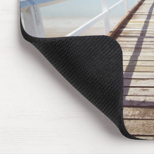 Blick vom Pier über Meer Mousepad (Ecke)