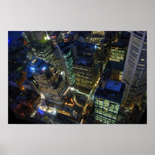 Blick vom Sydney Tower Druck Poster (Vorne)