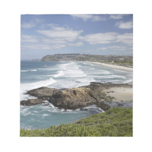 Blick von Anwälten Kopf entlang St Kilda und St Notizblock