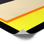 Blick von den Planeten Poster (Ecke)