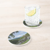 Blick von der blauen Brücke Getränkeuntersetzer (Seite)