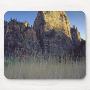 Blick von der Jungfrau Fluss Flut schlicht, Zion C Mousepad