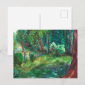 "Blick von der Lodge." Postkarte (Vorne/Hinten)