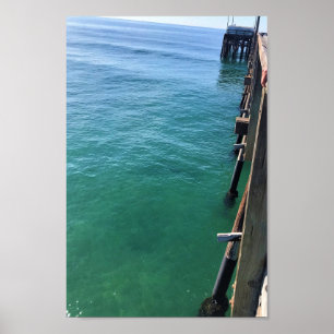 Blick von der Pier, Newport Beach, Kalifornien Poster