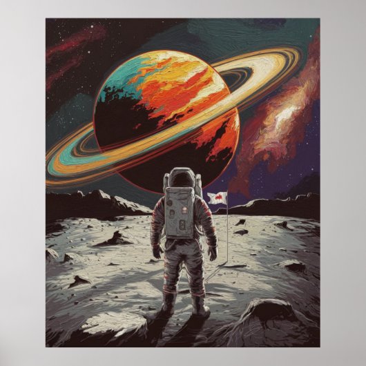 Blick von einem anderen Planeten Poster (Vorne)