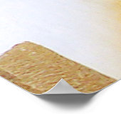 Blick von einem Hill Poster (Ecke)