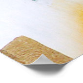 Blick von einem Hill Poster (Ecke)