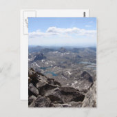 Blick von Fremont Peak Postkarte (Vorne/Hinten)