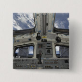Blick von innen auf das Cockpit Button (Vorderseite)