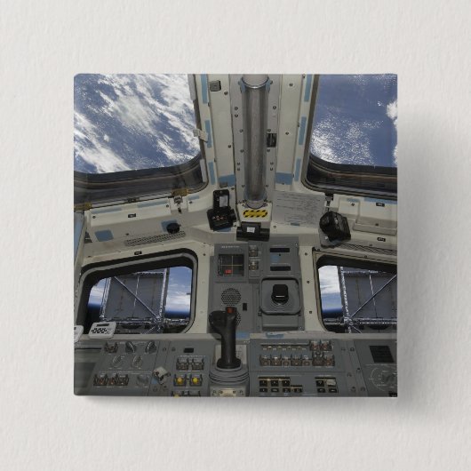 Blick von innen auf das Cockpit Button (Vorderseite)