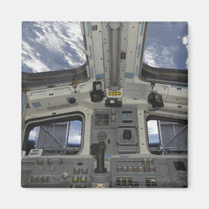 Blick von innen auf das Cockpit Magnet