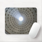 Blick von innen auf das Pantheon bis zur Kuppel Mousepad (Mit Mouse)