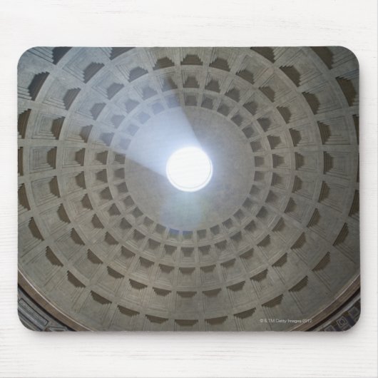 Blick von innen auf das Pantheon bis zur Kuppel Mousepad (Vorne)
