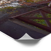 Blick von innen auf die Bannerman-Residenz Poster (Ecke)