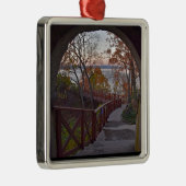 Blick von innen gesehen ornament aus metall (Rechts)