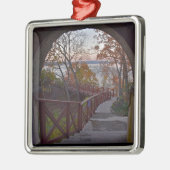 Blick von innen gesehen ornament aus metall (Links)