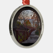 Blick von innen gesehen ornament aus metall (Rechts)