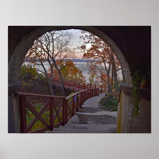 Blick von innen gesehen poster (Vorne)