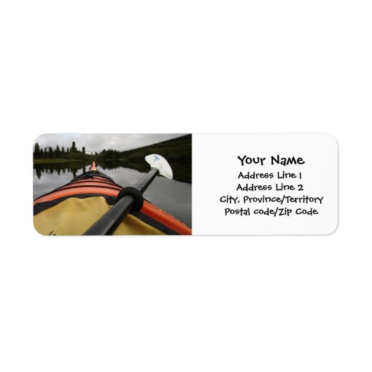 Blick von meinem Kajak (Vorne)